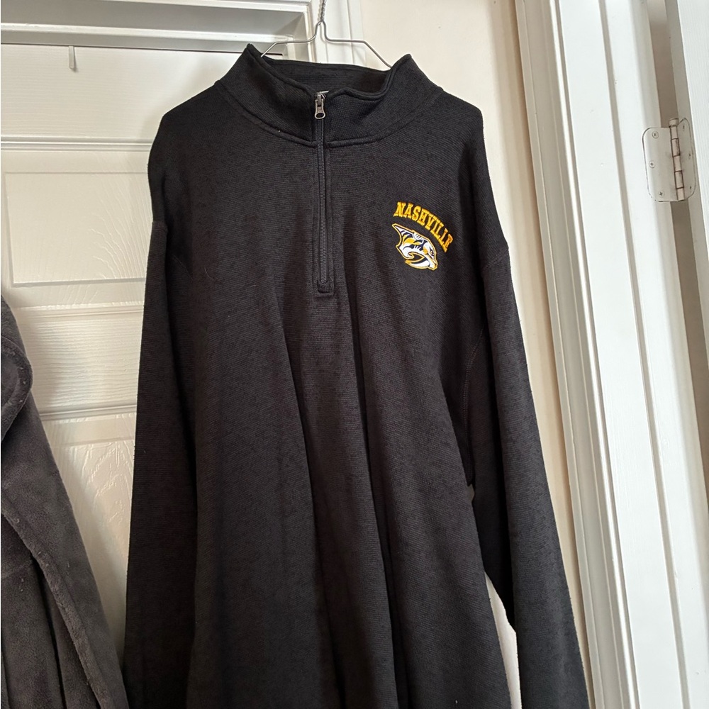 Black Zip Up Sweater